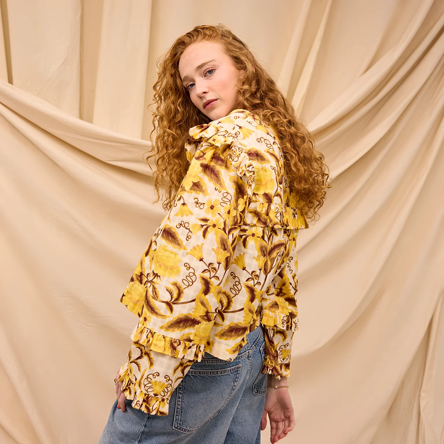 Clementine Frill Blouse - Image 6