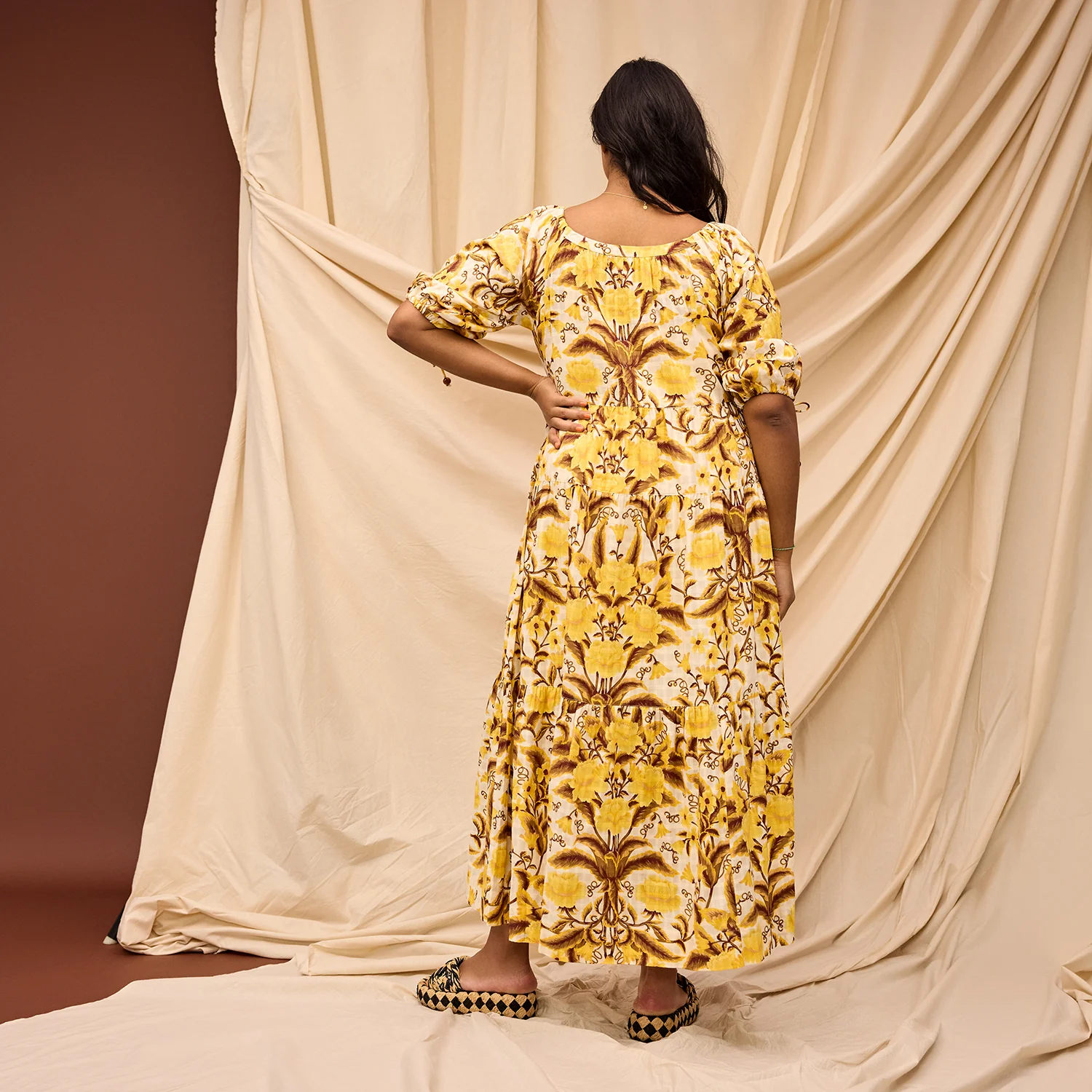 Clementine Tiered Maxi Dress - Image 6