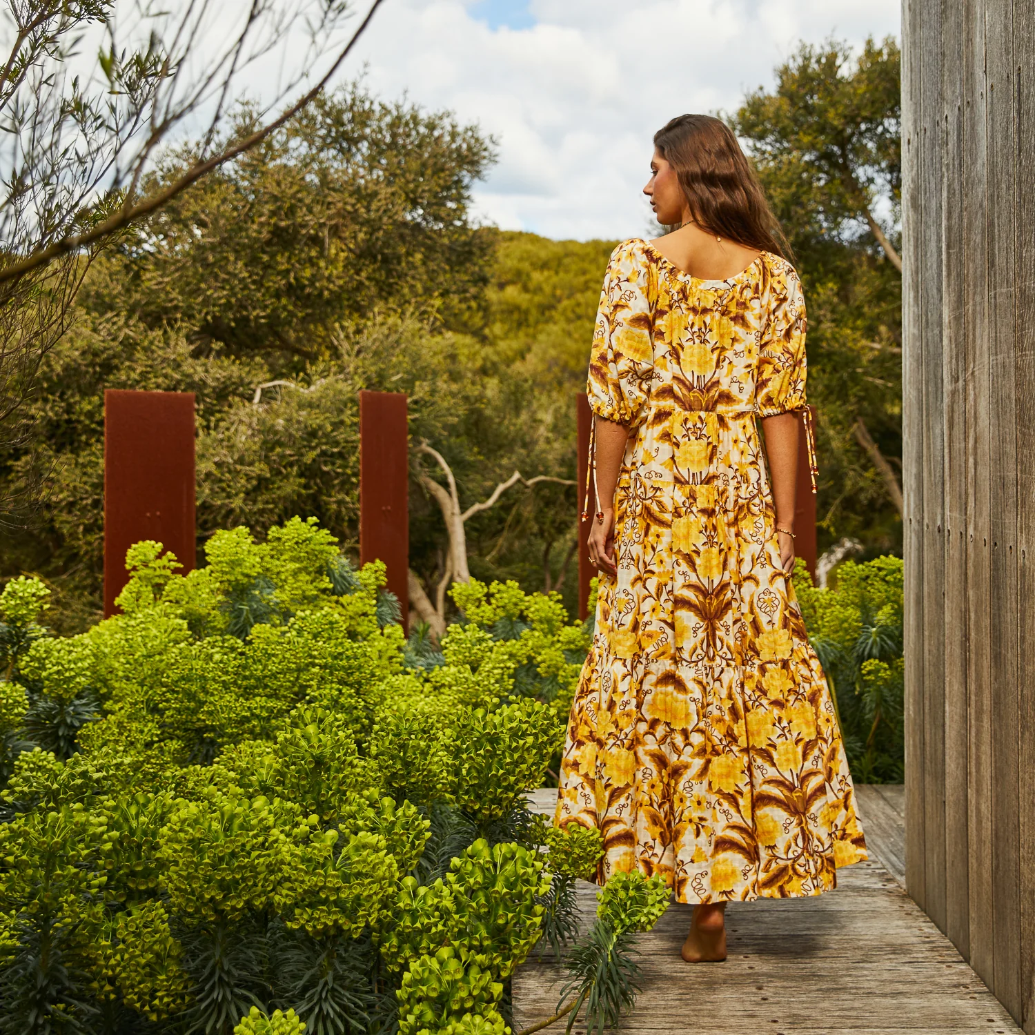 Clementine Tiered Maxi Dress - Image 9