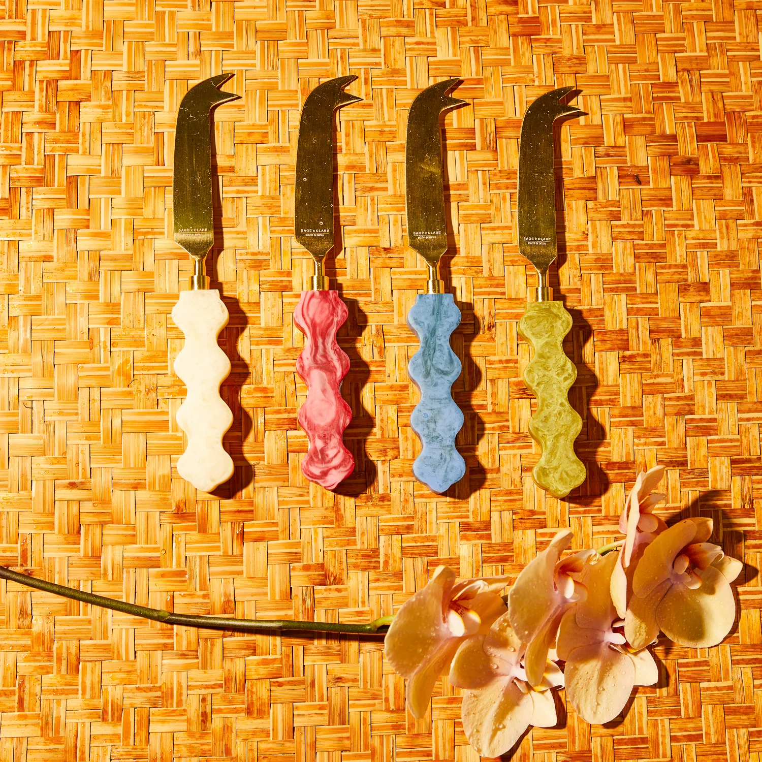 Coco Cheese Knife - Azure - Image 2