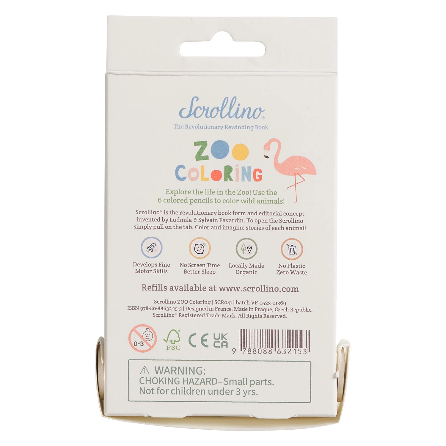 Scrollino Zoo Colouring - Image 3
