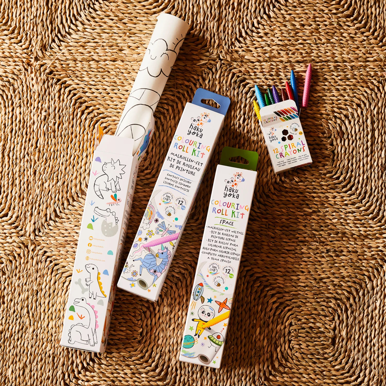 Colouring Roll Kit - Space - Image 3