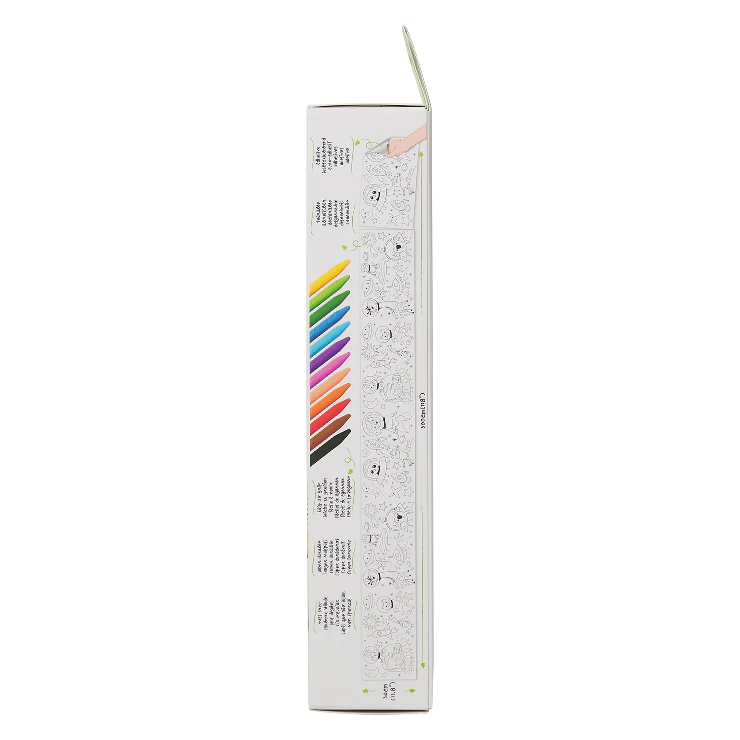 Colouring Roll Kit - Space - Image 4