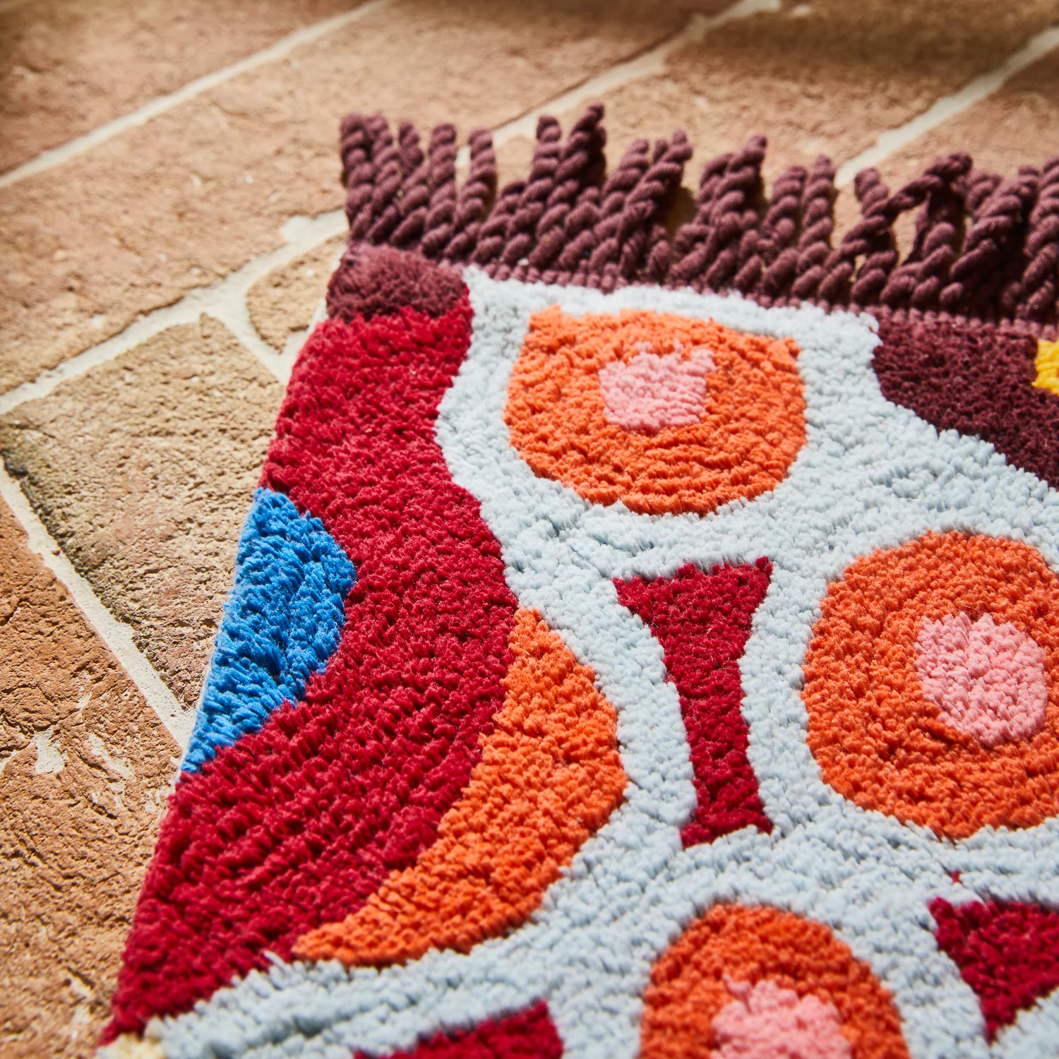 Cora Bath Runner - Garnet - Image 3