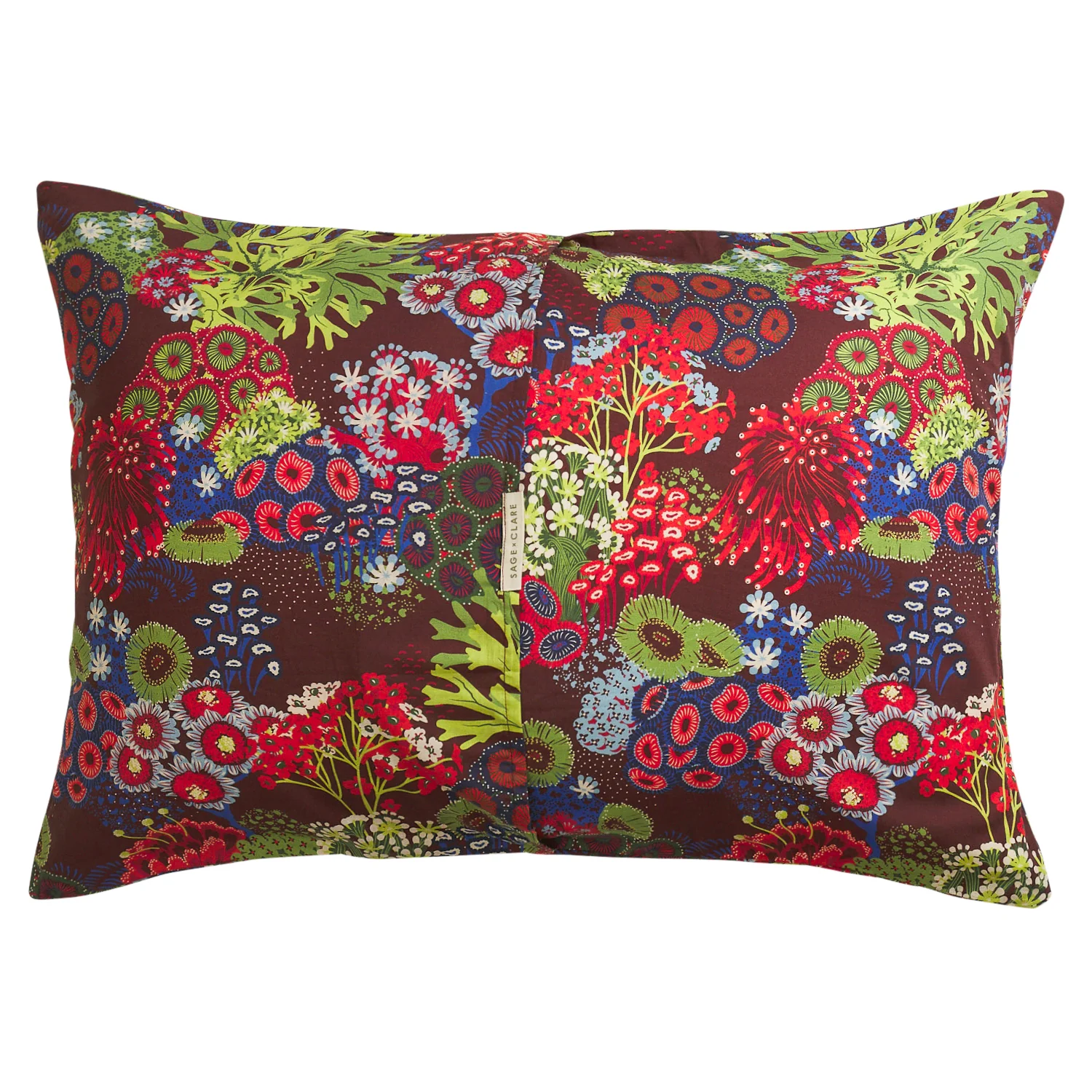 Cora Cotton Pillowcase Set - Garnet - Image 6