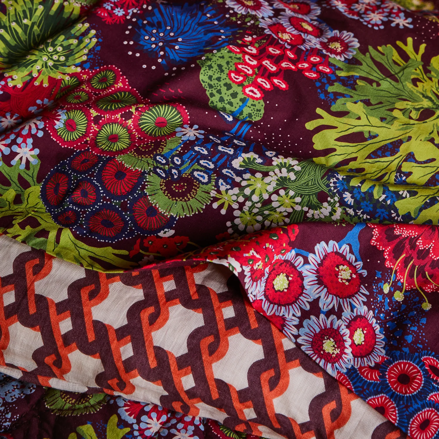 Cora Cotton Sheets - Garnet - Image 4
