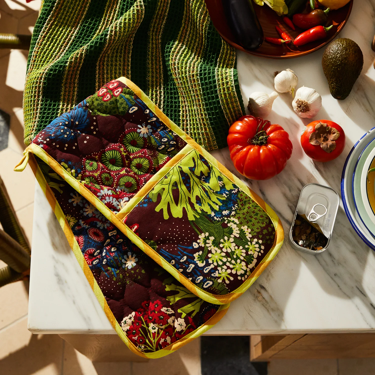 Cora Double Oven Mitt - Image 2