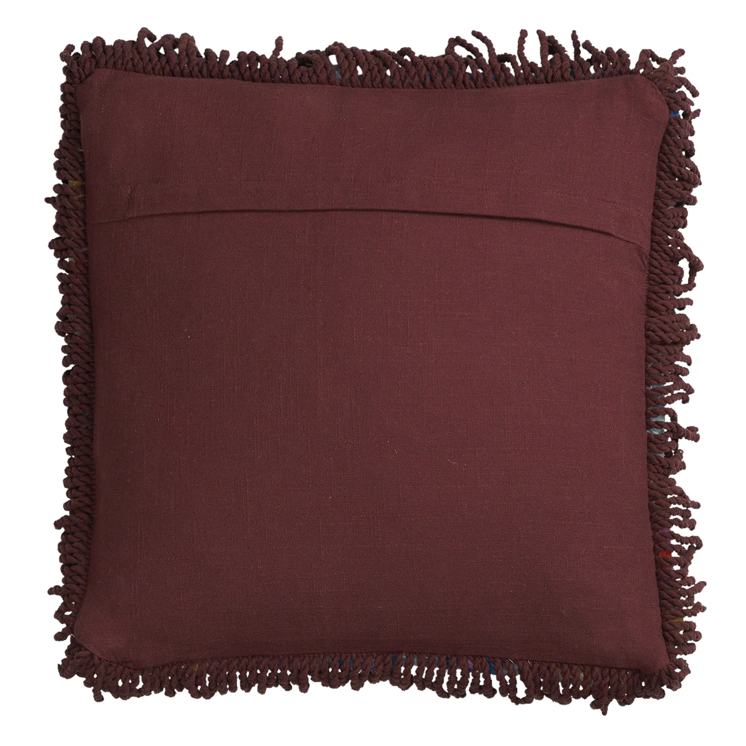 Cora Tufted Cushion - Garnet - Image 8