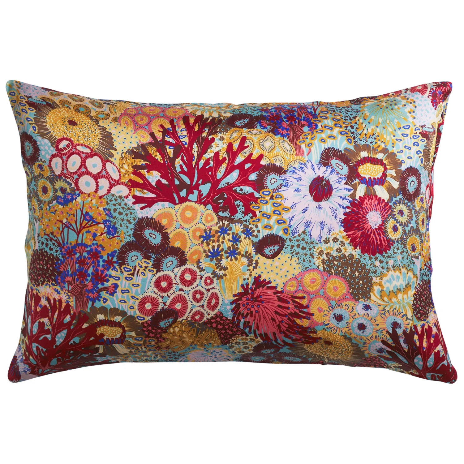 Coralie Silk Pillowcase - Cerulean - Image 8