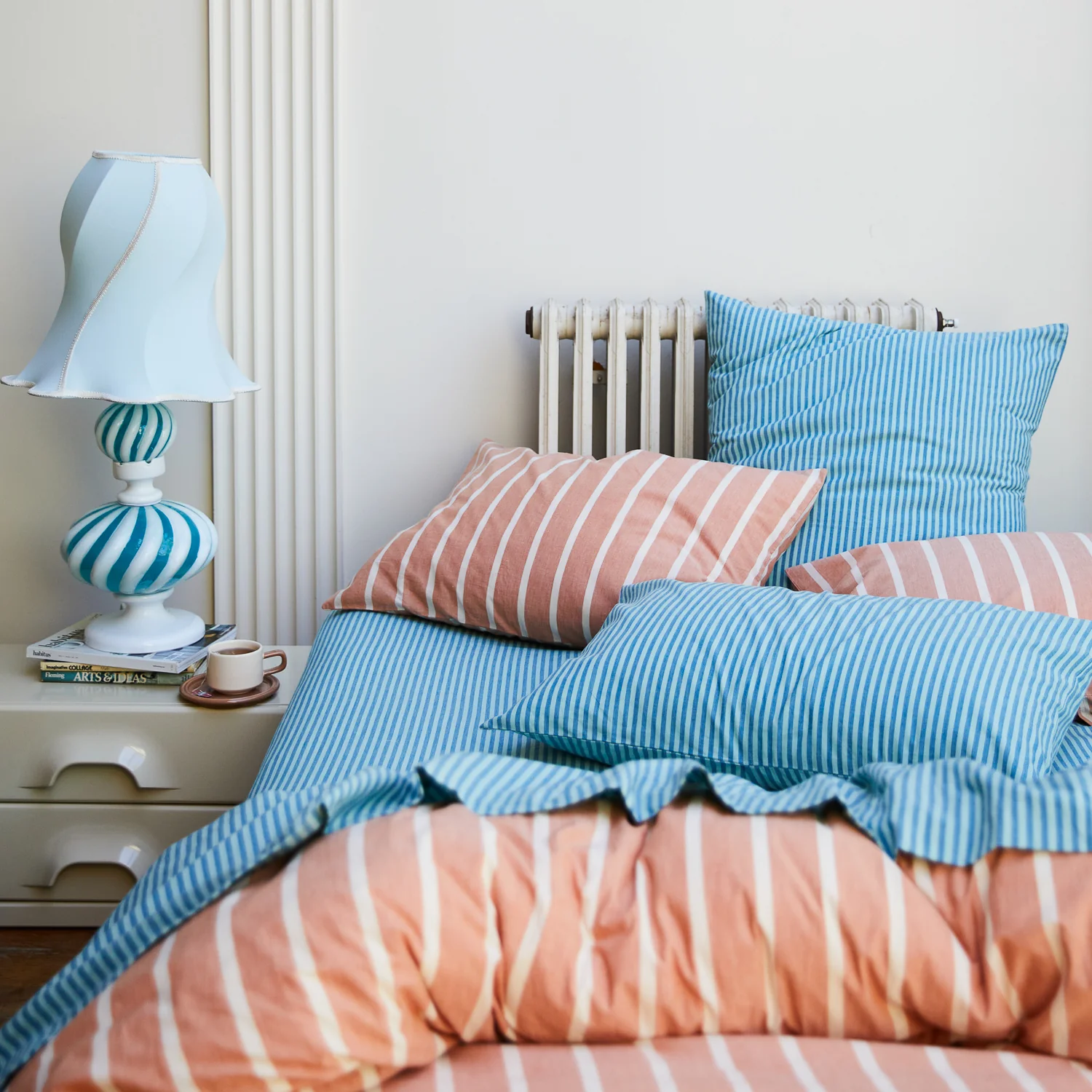 Cordell Cotton Euro Pillowcase Set - Capri - Image 6