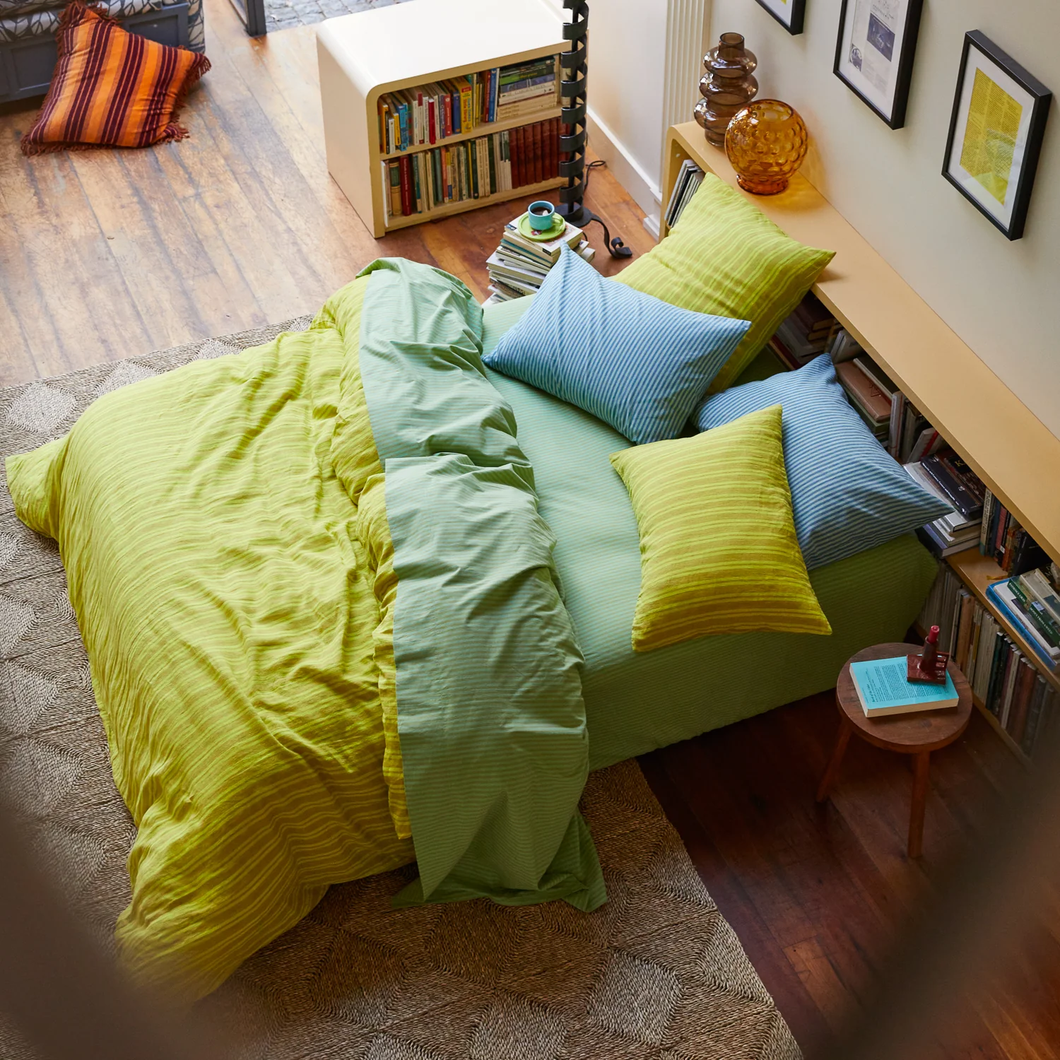 Cordell Cotton Pillowcase Set - Capri - Image 5