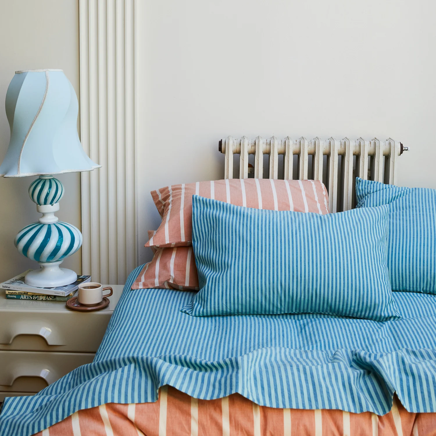 Cordell Cotton Pillowcase Set - Capri - Image 6
