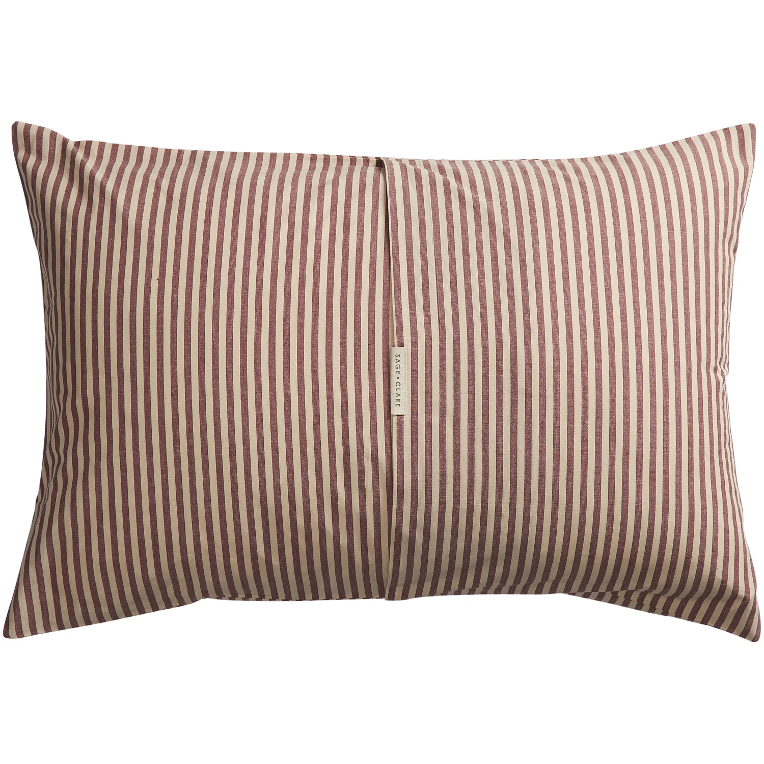 Cordell Cotton Pillowcase Set - Rosewood - Image 10