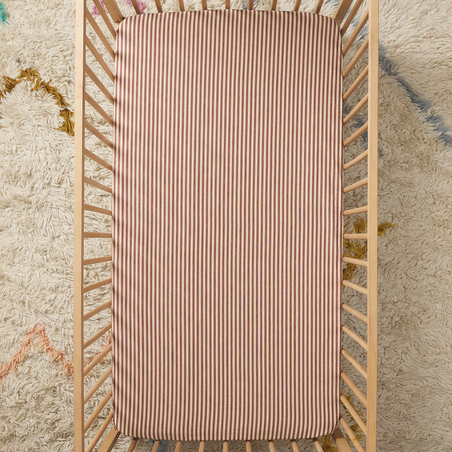 Cordell Cotton Sheets - Rosewood - Image 5