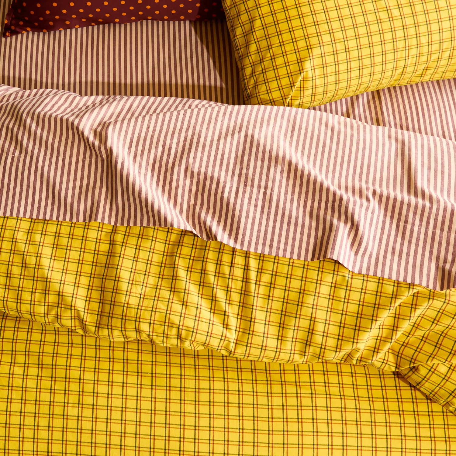 Cordell Cotton Sheets - Rosewood - Image 7