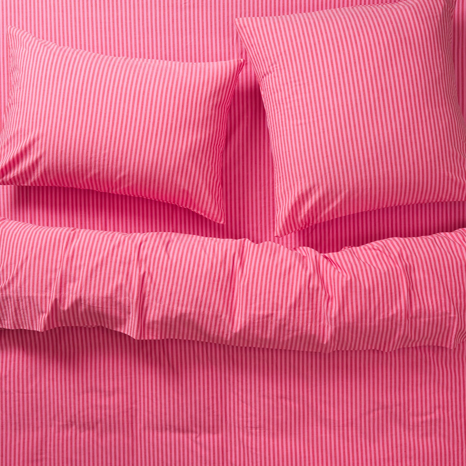 Cordell Cotton Sheets - Scarlet - Image 3