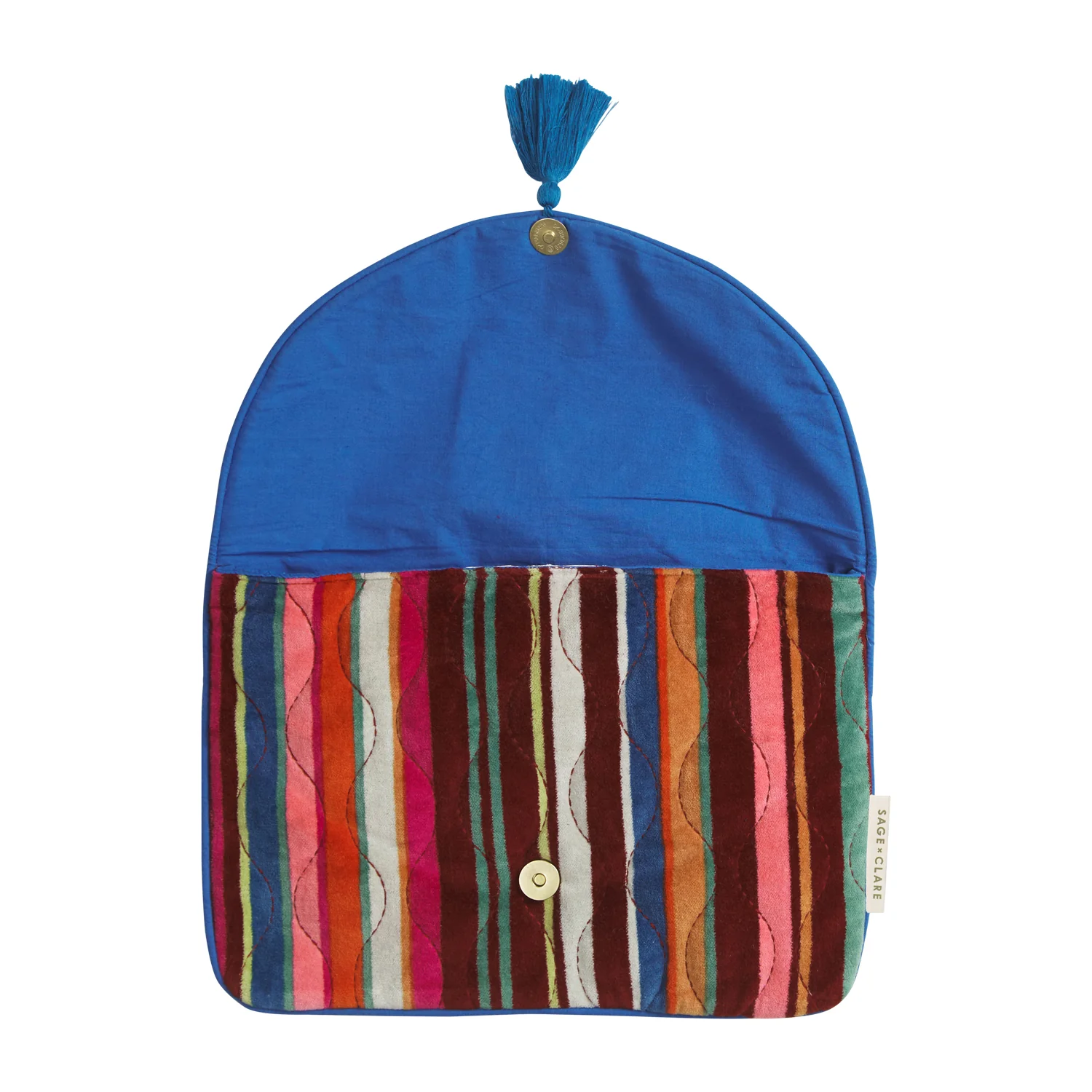 Corinne Velvet Clutch - Image 3