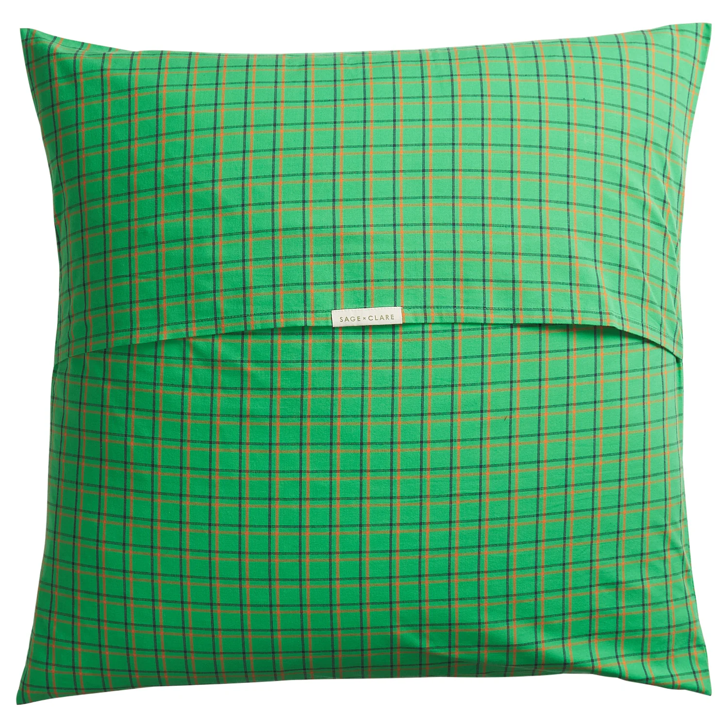 Cosmin Cotton Euro Pillowcase Set - Spring Green - Image 7