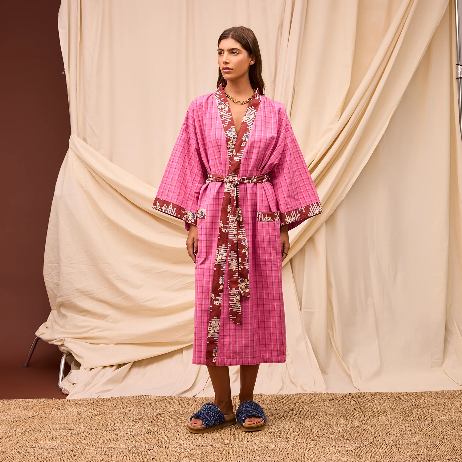 Cosmin Cotton Robe - Image 3