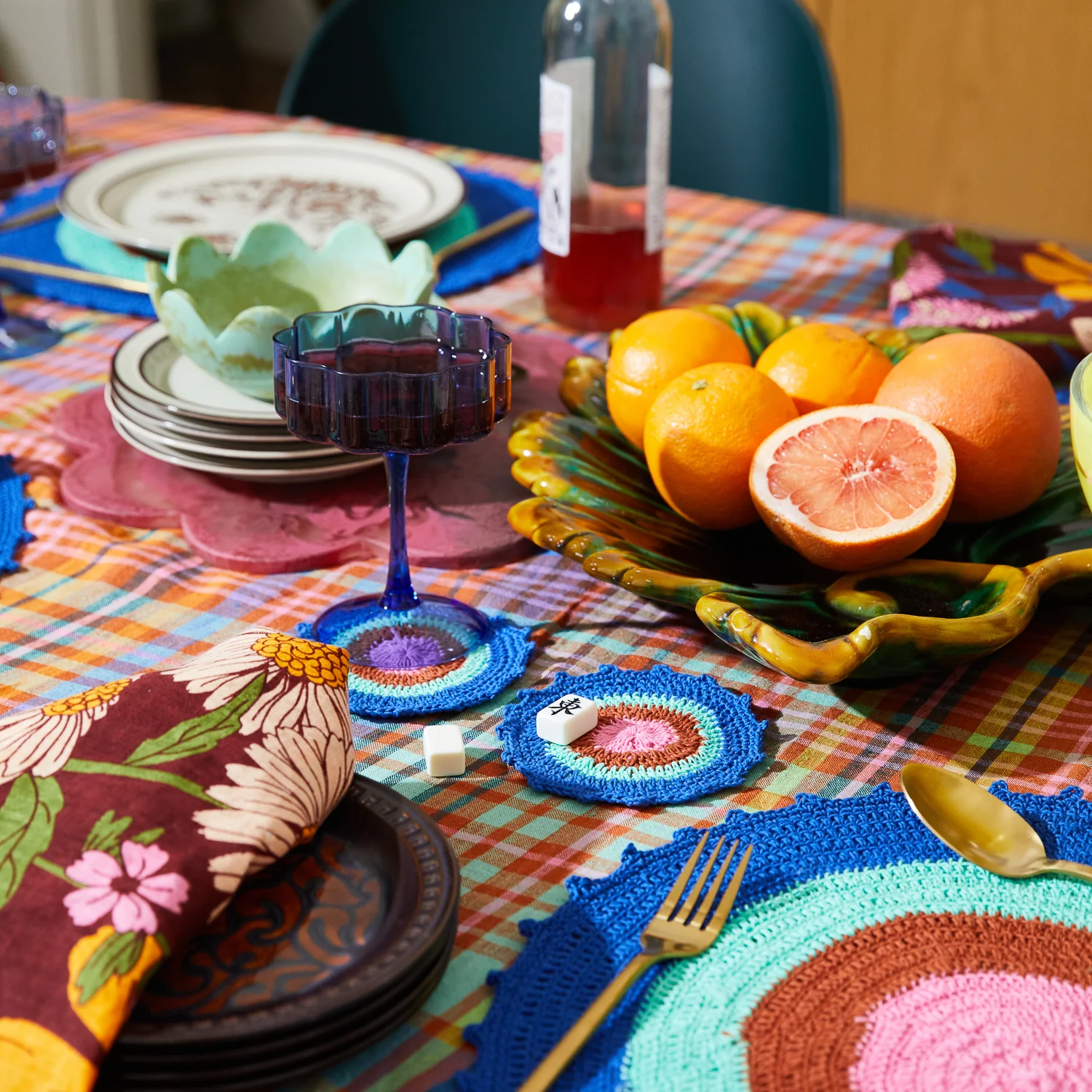 Dalian Crochet Coaster Set - Image 7