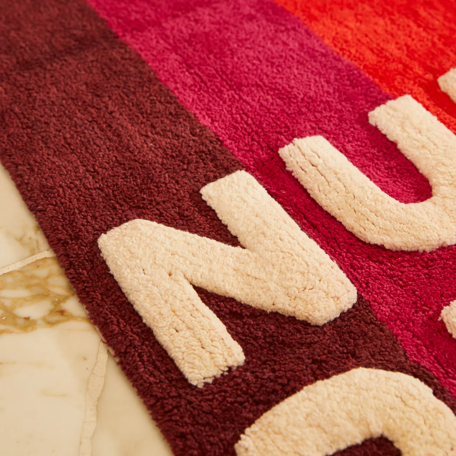 Dariel Nudie Bath Mat - Scarlet - Image 3