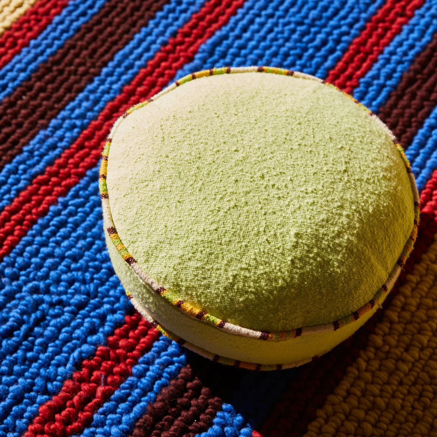 Delana Round Cushion - Zest - Image 4