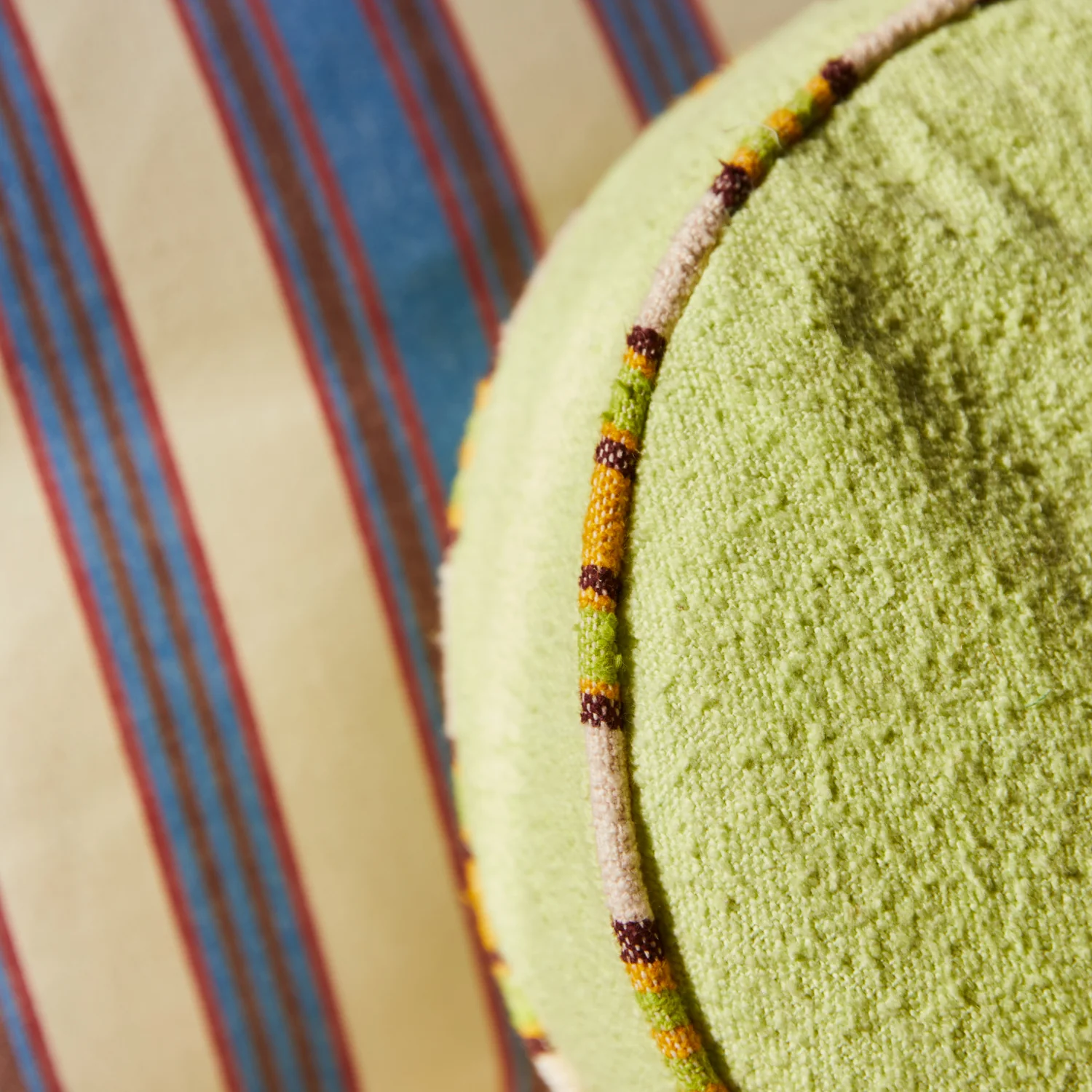 Delana Round Cushion - Zest - Image 5