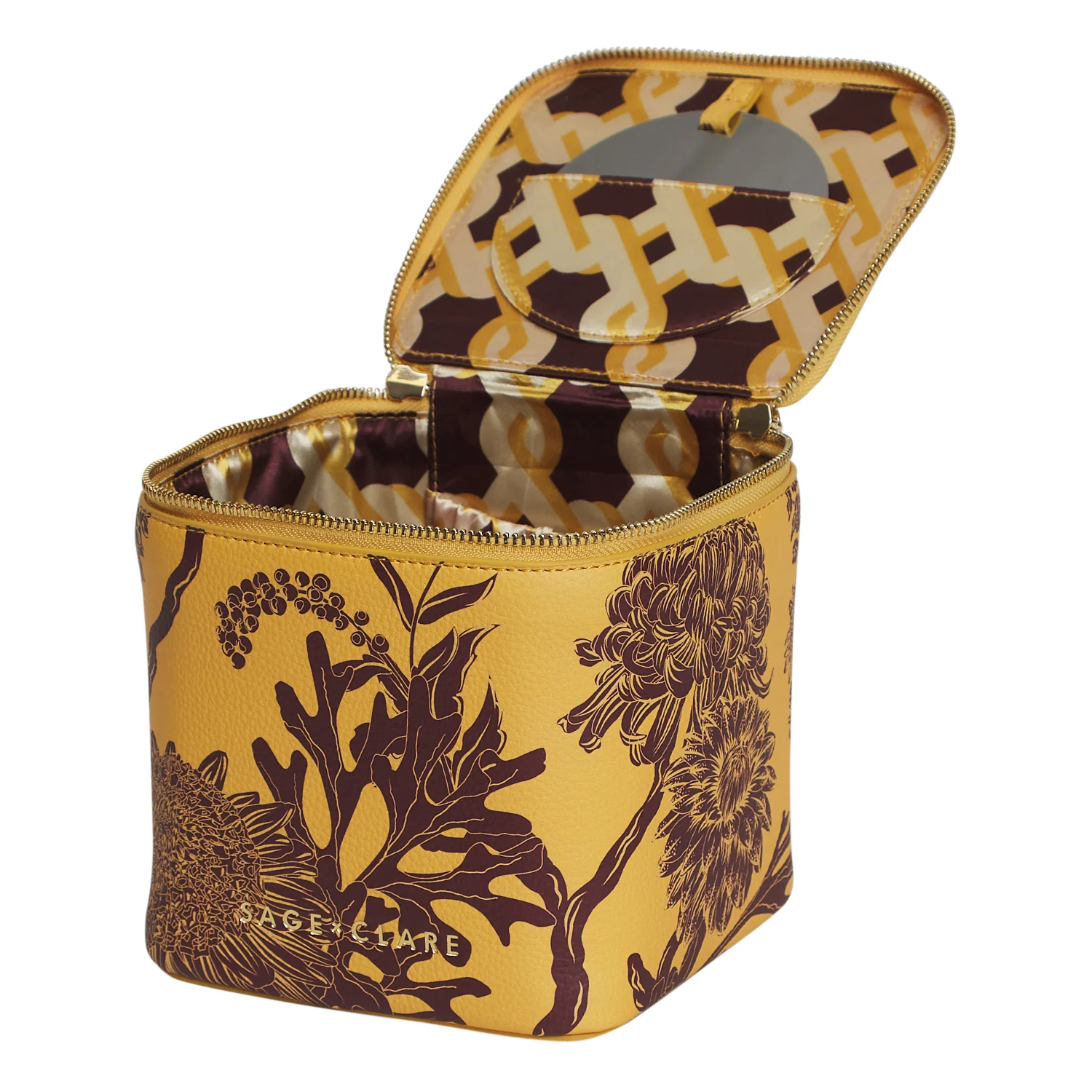 Delphine Small Vanity Case - Dune - Image 5