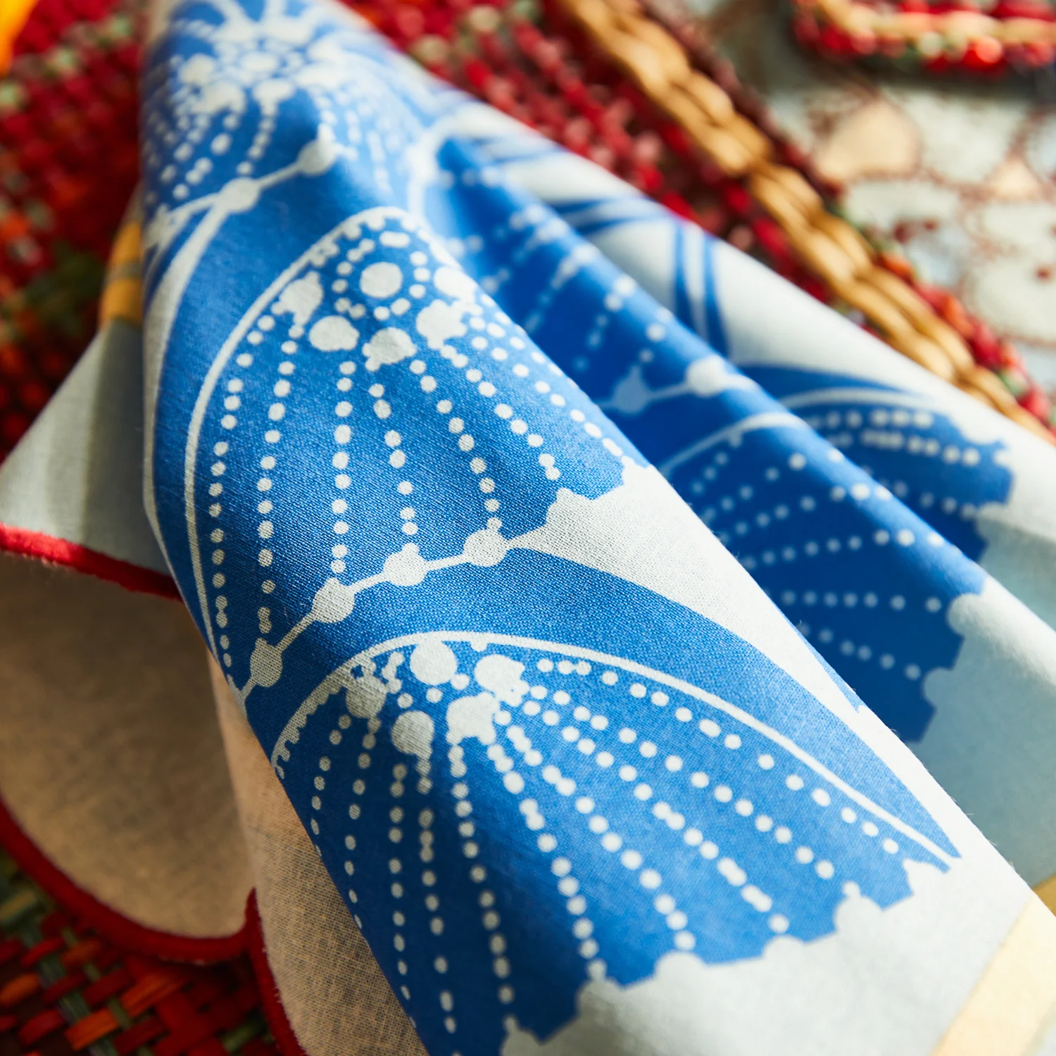Elena Napkin Set - Cerulean - Image 5