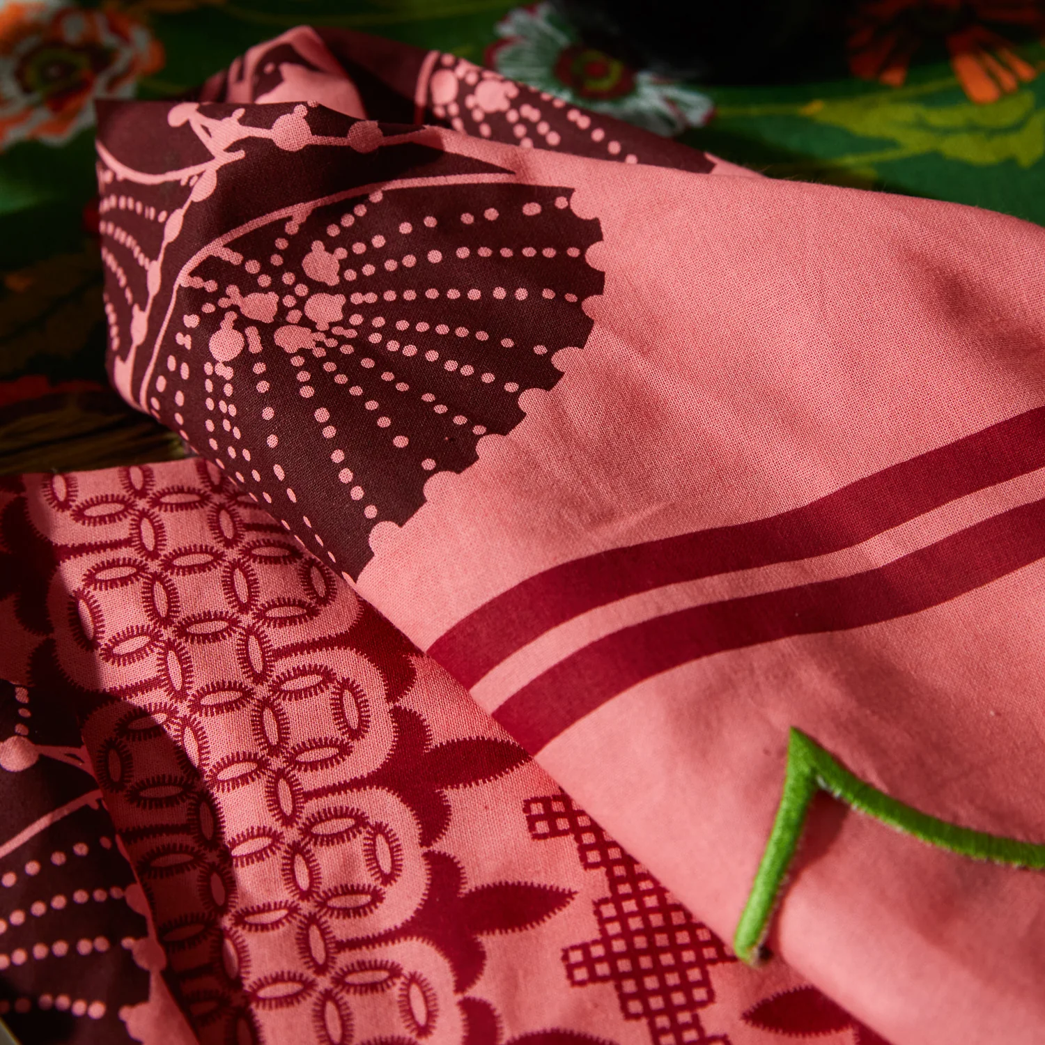 Elena Napkin Set - Hibiscus - Image 6