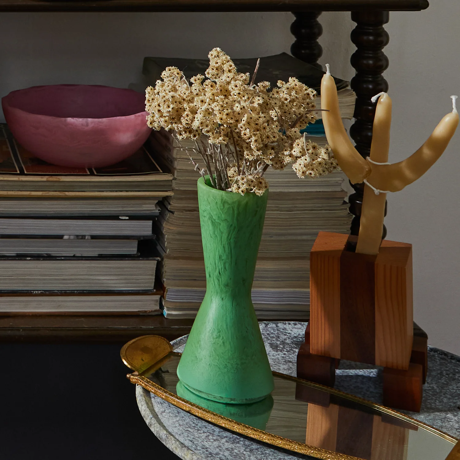Elessi Vase - Emerald - Image 2
