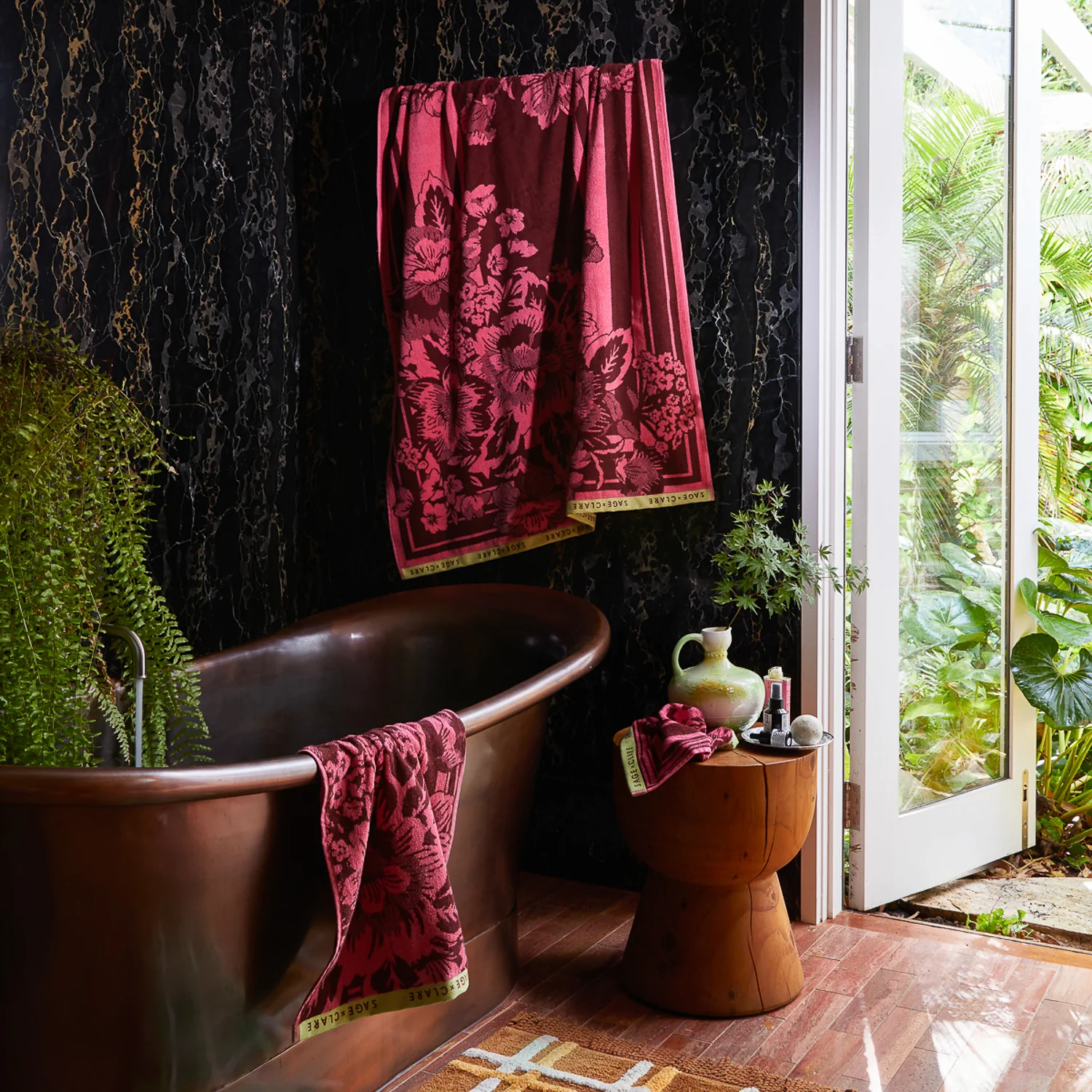 Eliza Bath Sheet - Primrose - Image 2