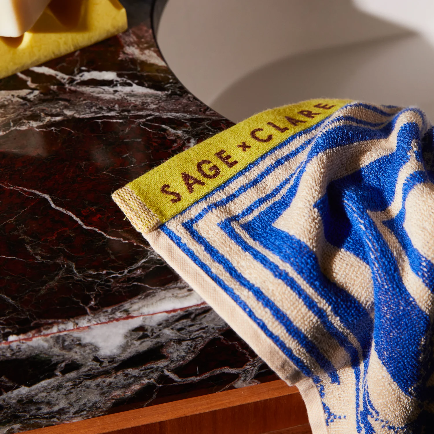 Eliza Hand Towel - Ultramarine - Image 4