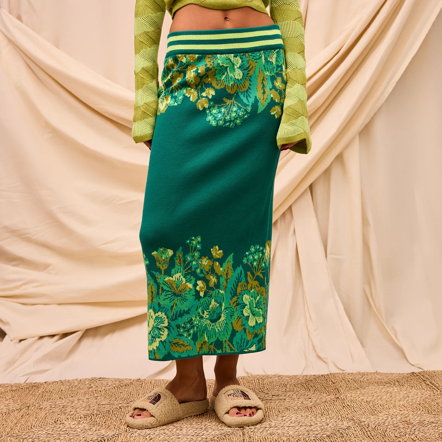 Eliza Knit Maxi Skirt - Image 4