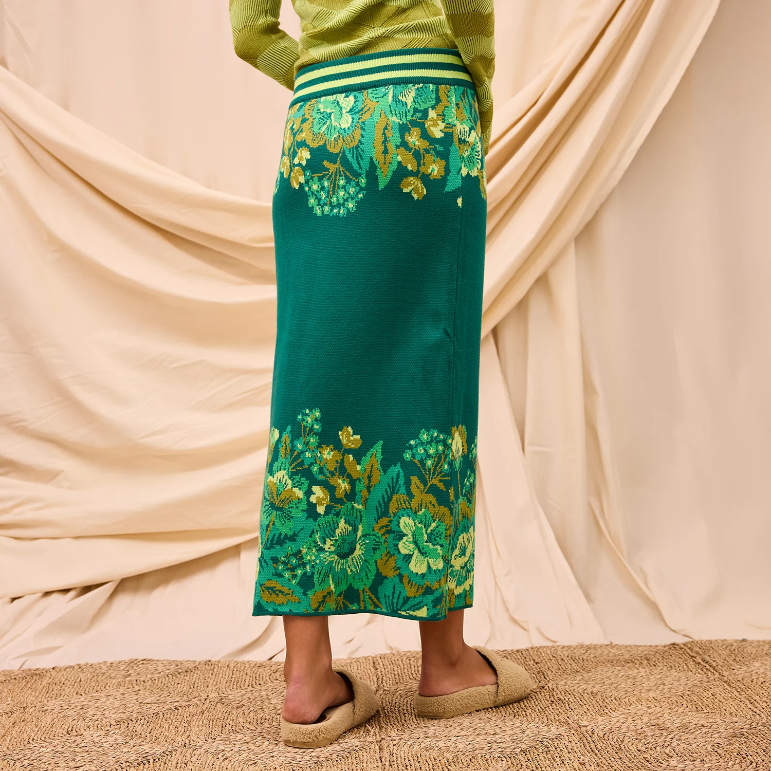Eliza Knit Maxi Skirt - Image 6