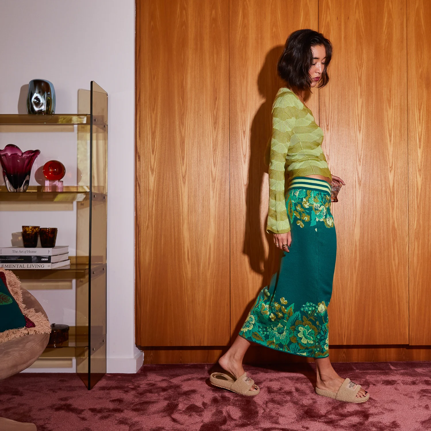 Eliza Knit Maxi Skirt - Image 9