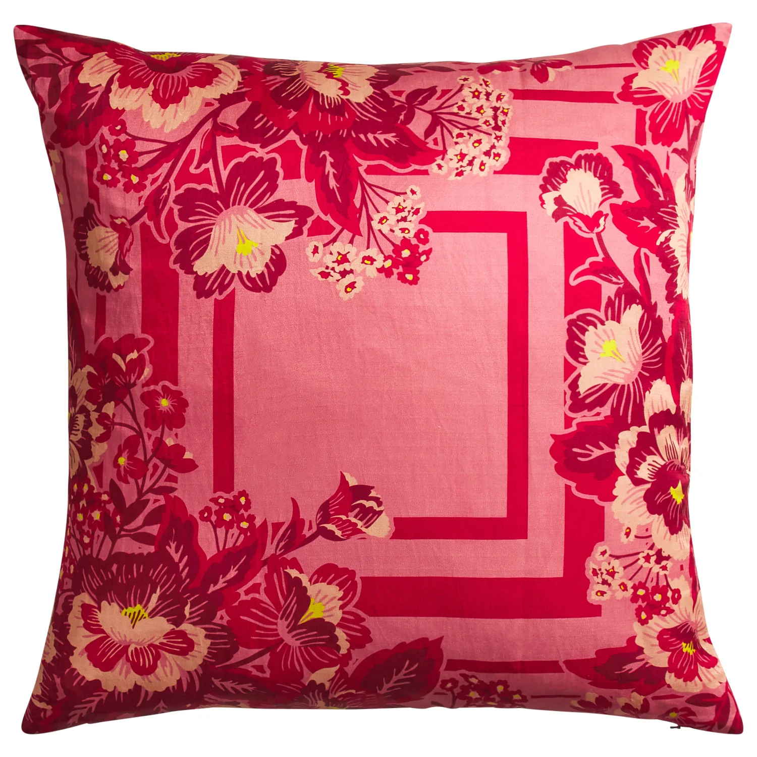 Eliza Silk-Linen Cushion - Primrose - Image 7