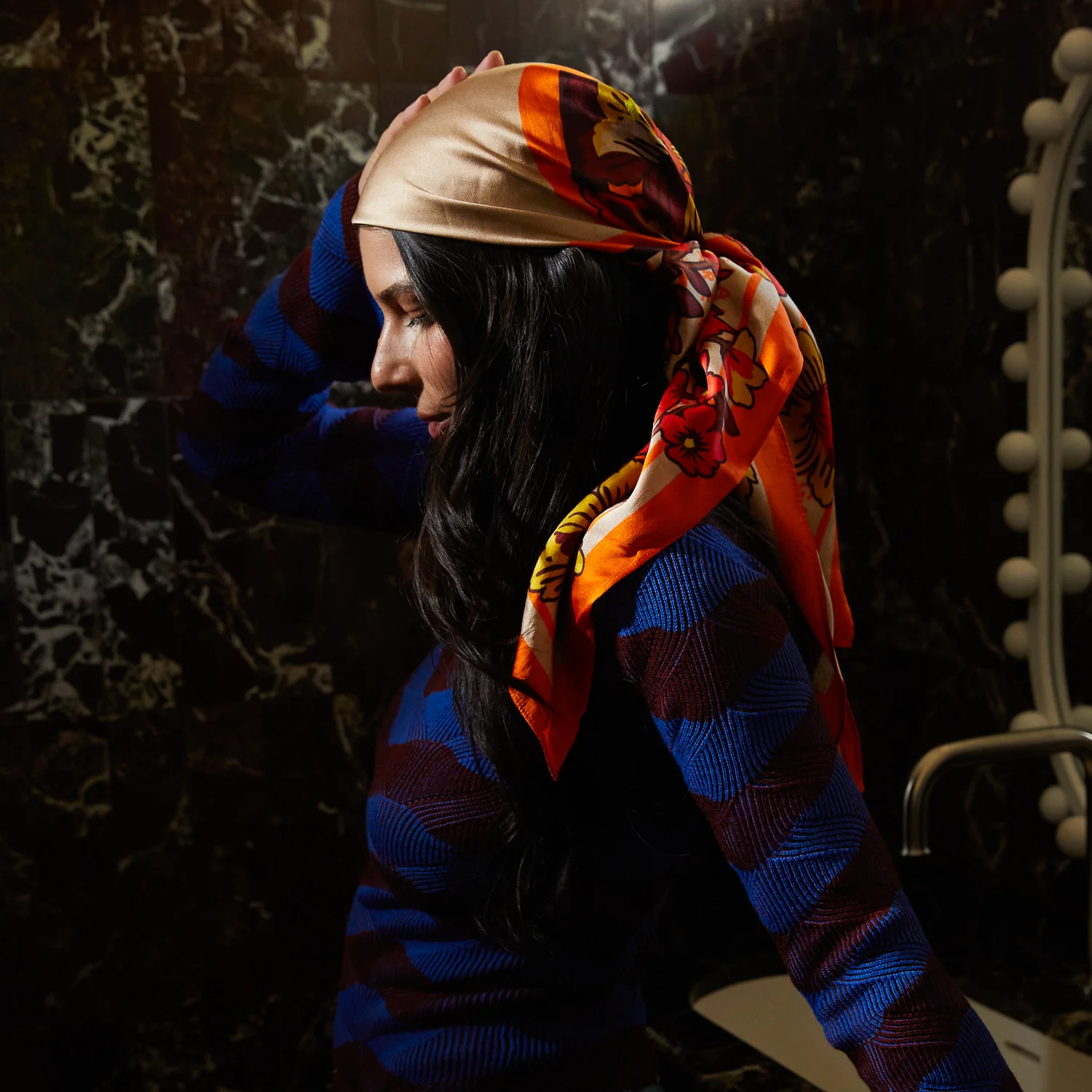 Eliza Silk Scarf - Image 5