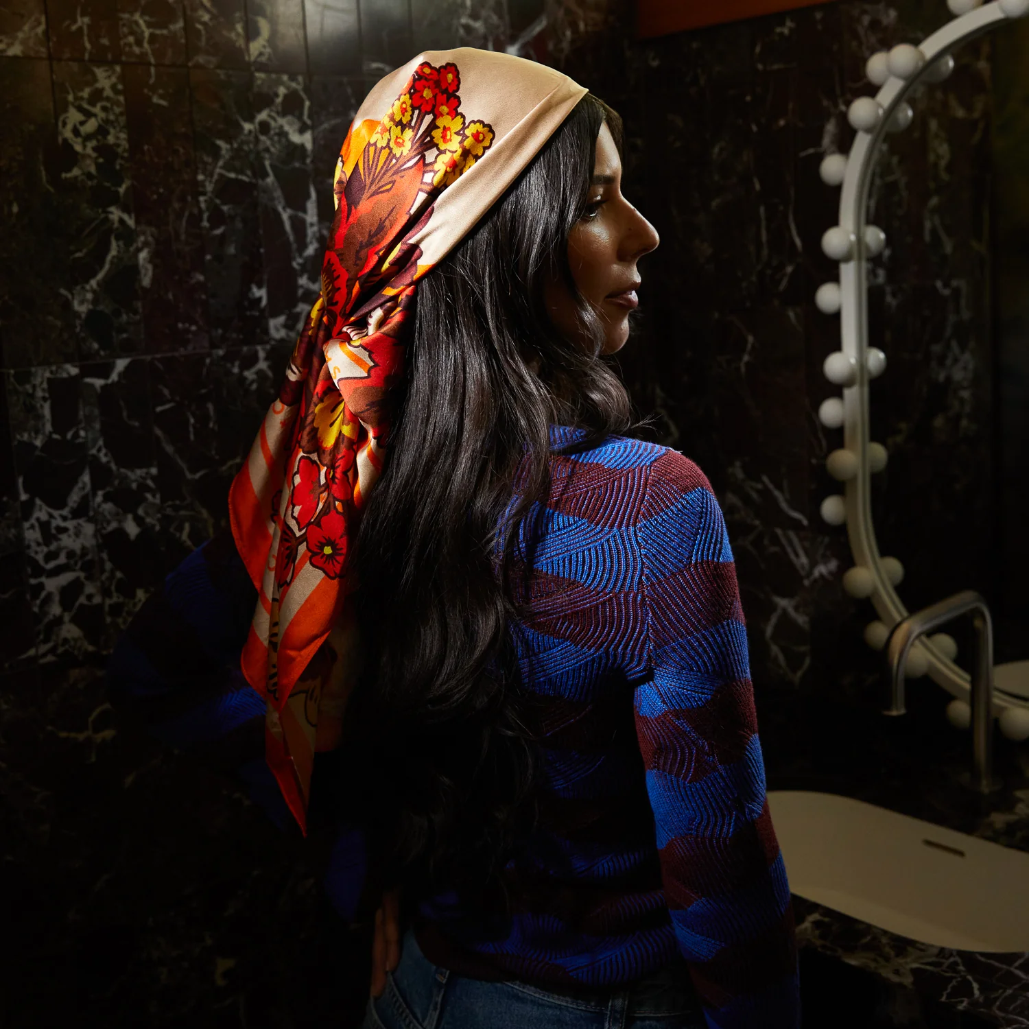 Eliza Silk Scarf - Image 6