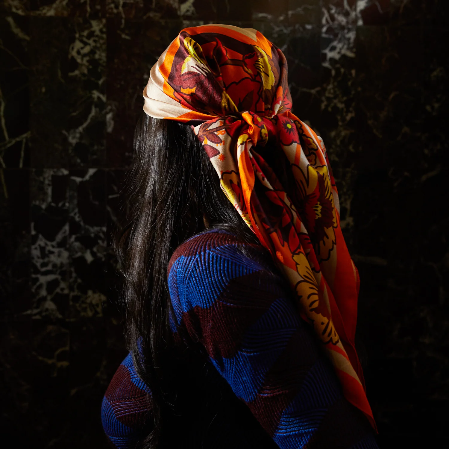 Eliza Silk Scarf - Image 7