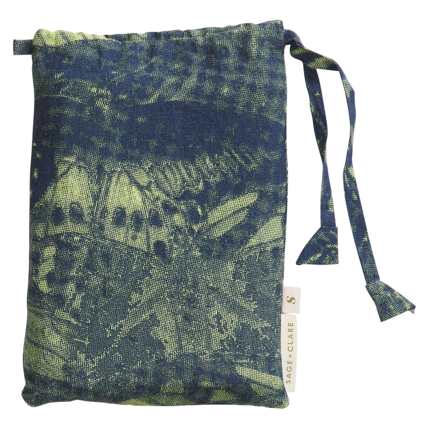 Emilia Linen Pillowcase Set - Ink - Image 9