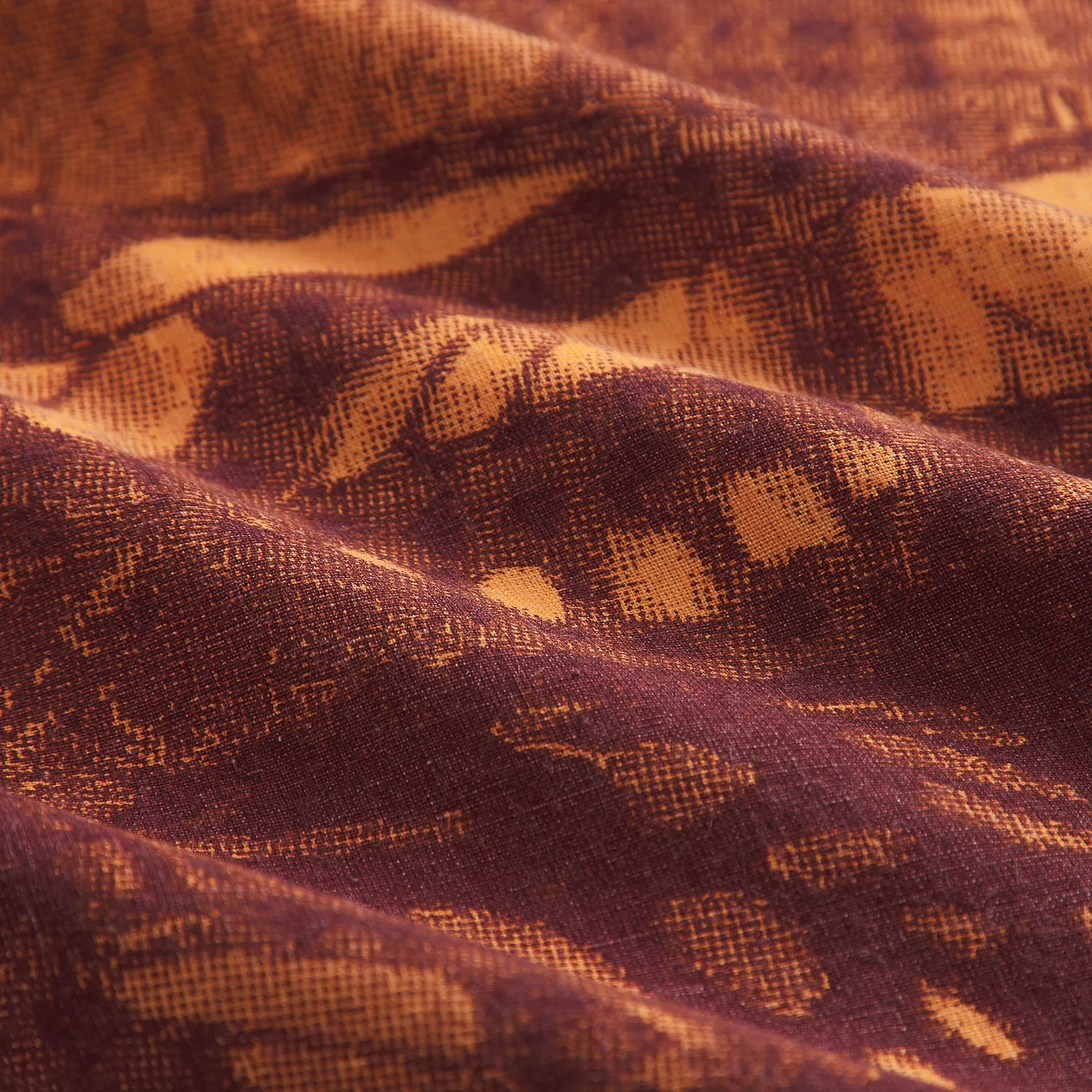 Emilia Linen Pillowcase Set - Marigold - Image 6