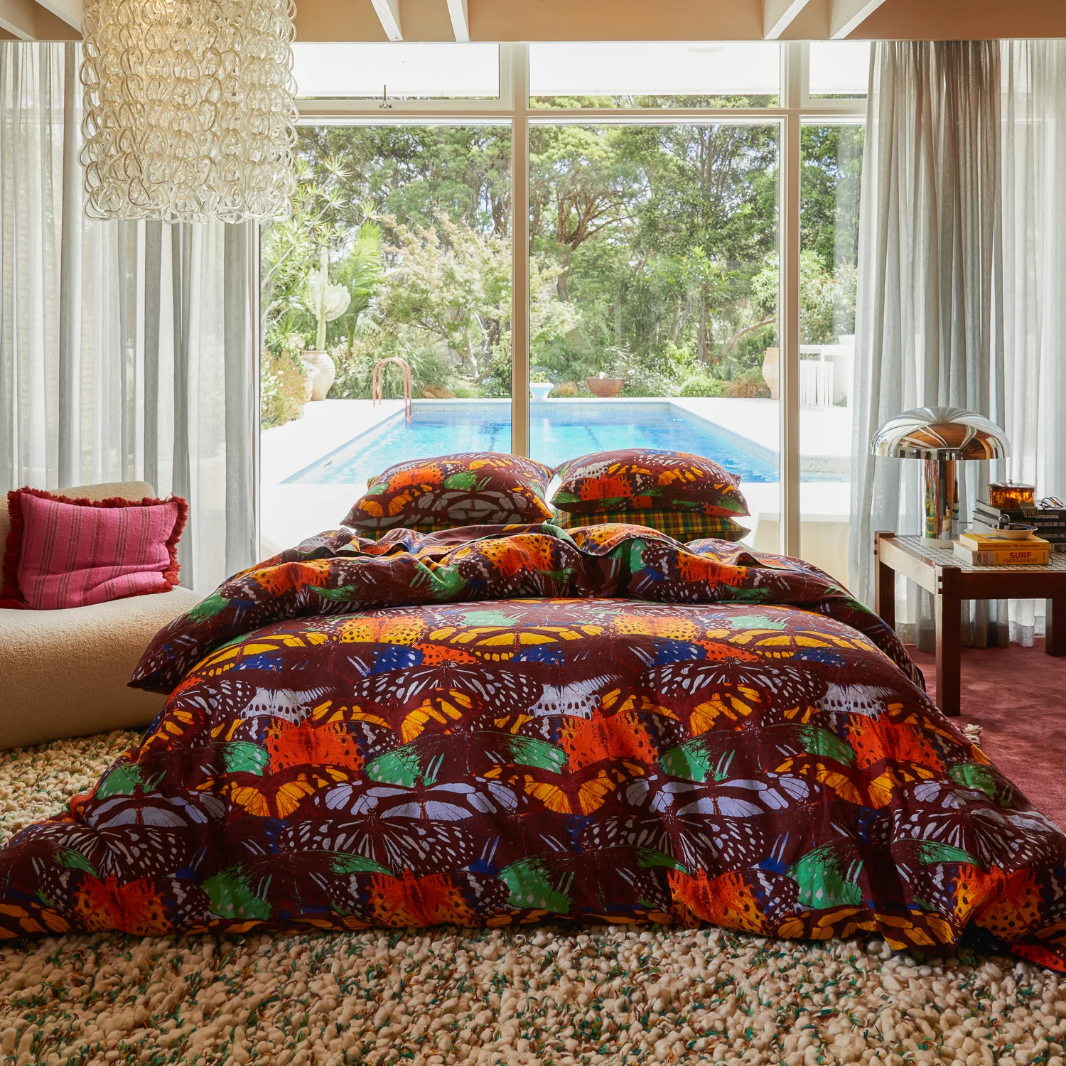 Emilia Linen Quilt Cover - Image 2