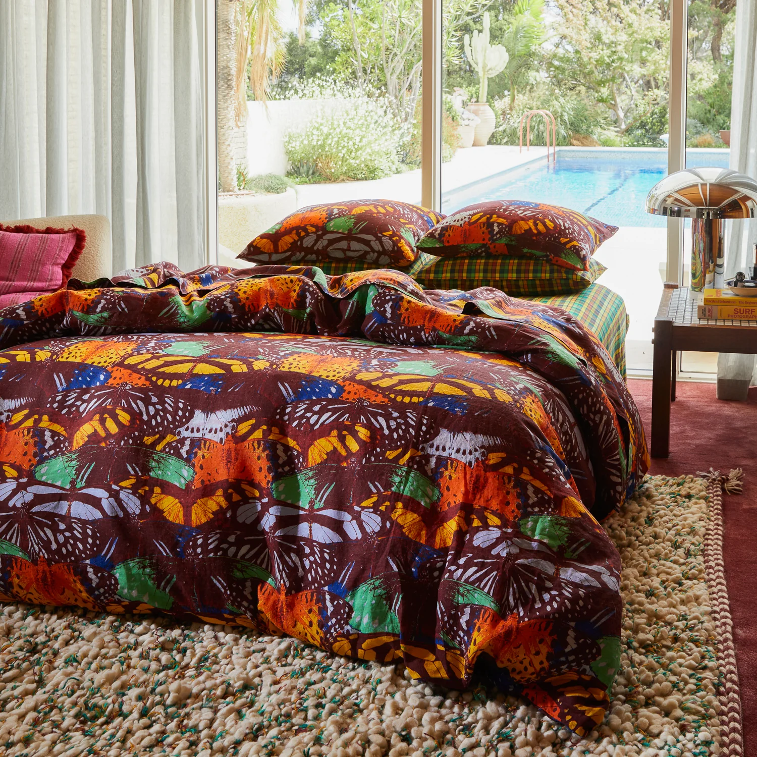 Emilia Linen Quilt Cover - Image 3