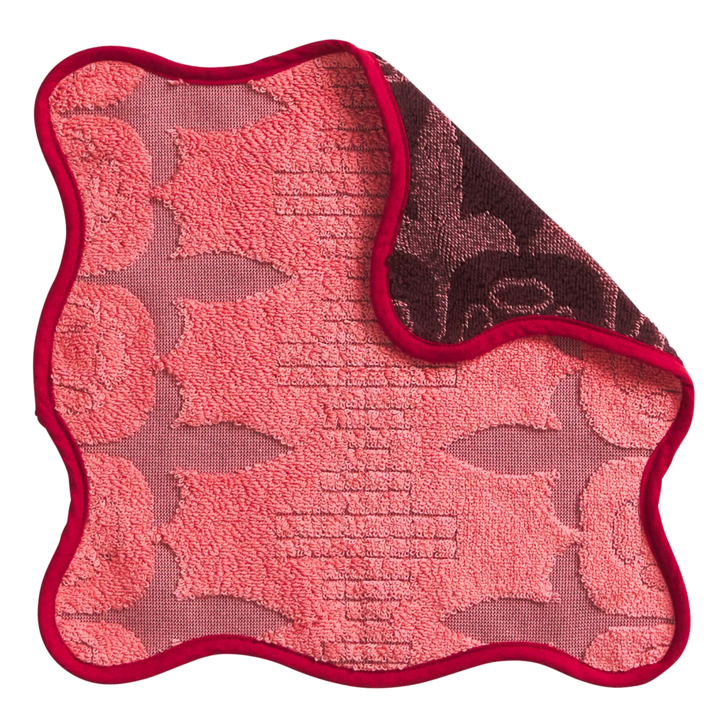 Esme Face Washer - Hibiscus - Image 5