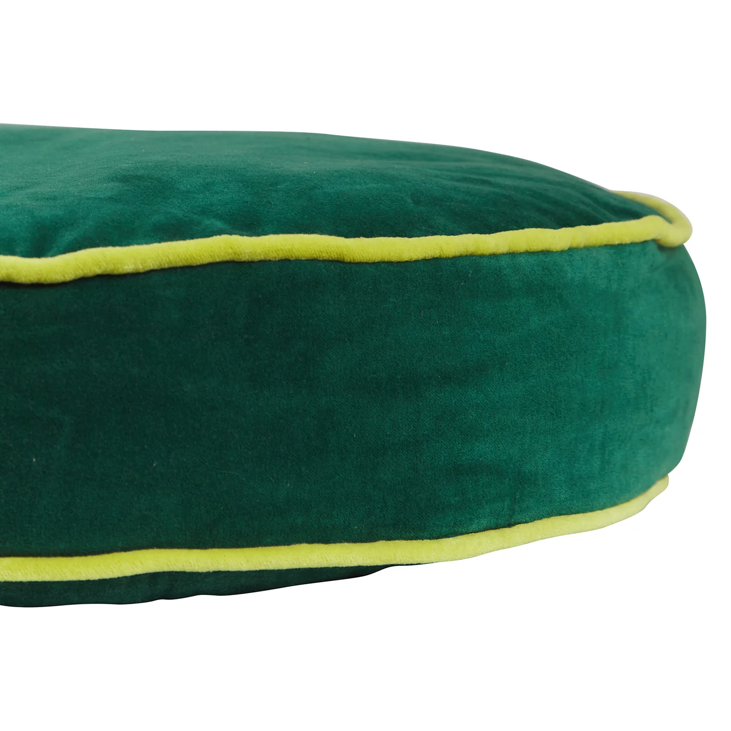 Etienne Velvet Floor Cushion - Forest - Image 6