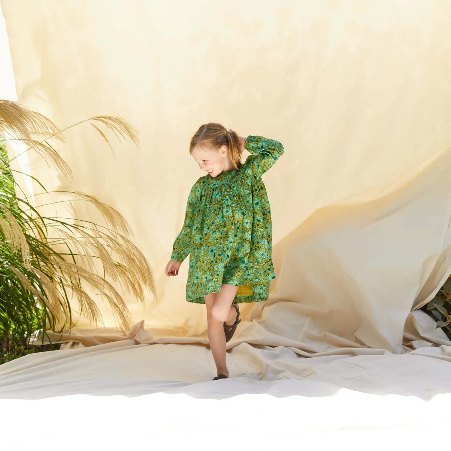 Evette Kids Dress - Martini - Image 2