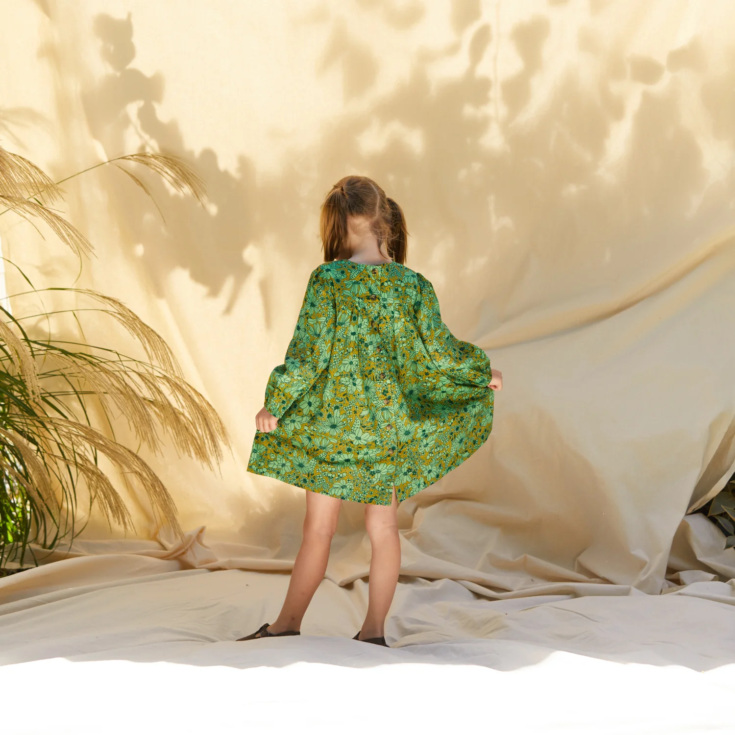 Evette Kids Dress - Martini - Image 3