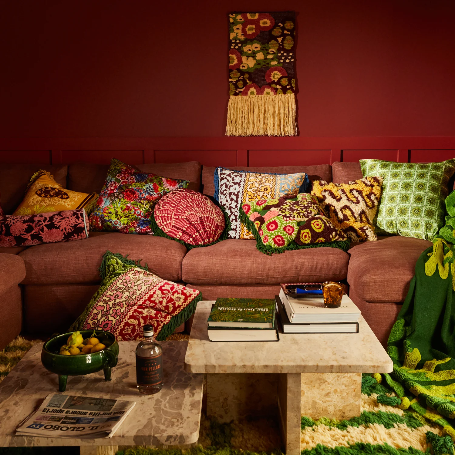 Gabriella Cushion - Key Lime - Image 3