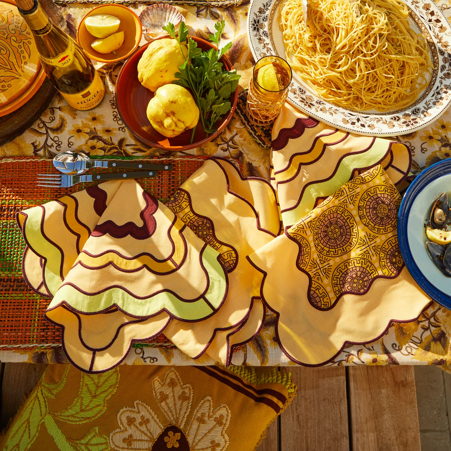 Gabriella Napkin Set - Dune - Image 2